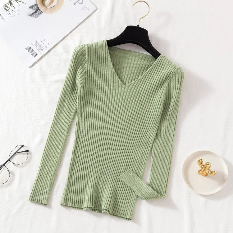 Women's V-Neck Sweater
