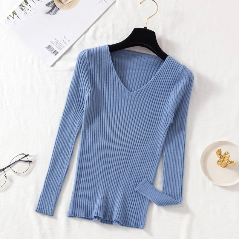 Women's V-Neck Sweater