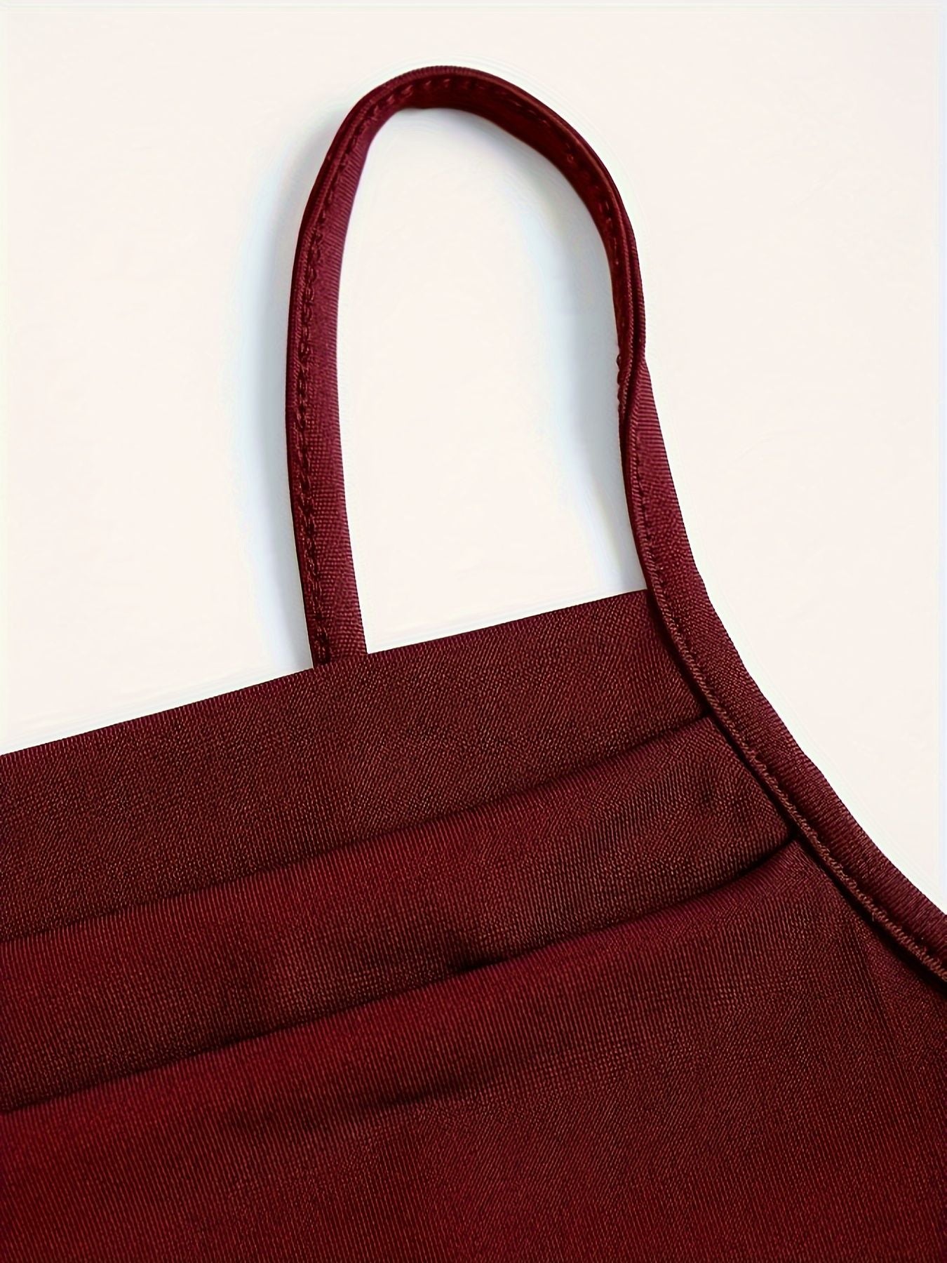 Women's Solid Color Ruched Cami Dress, Elegant Sleeveless Dress for Evening Party Formal Occasions, Women's Summer Dress Women's Solid Color Ruched Cami Dress, Elegant Sleeveless Dress for Evening Party Formal Occasions, Women's Summer Dress