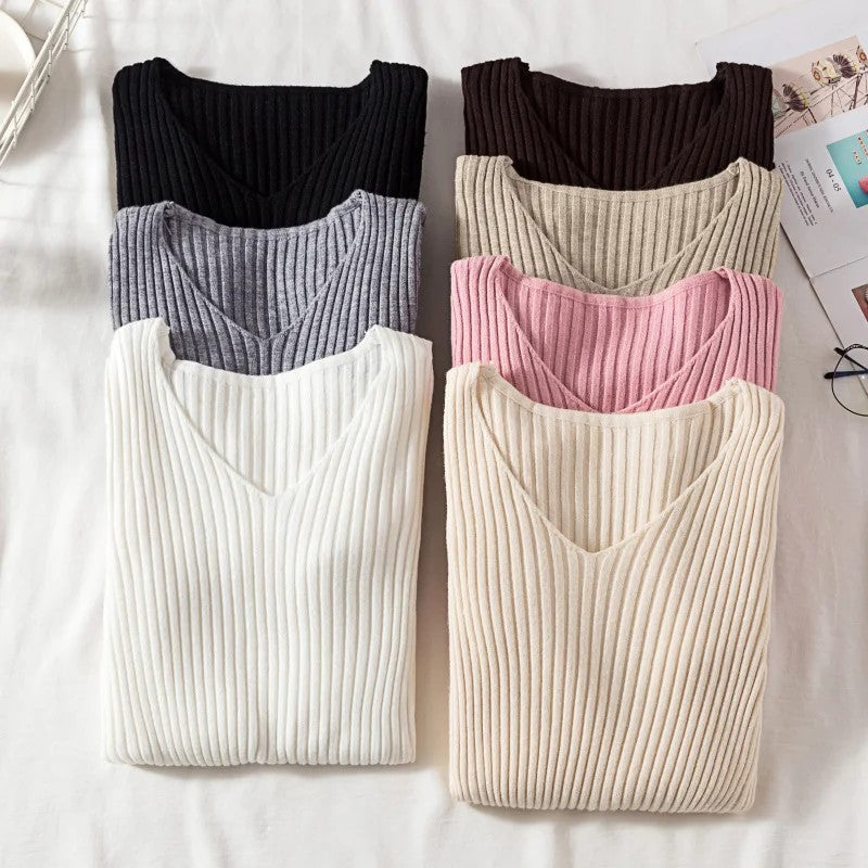 Women's V-Neck Sweater