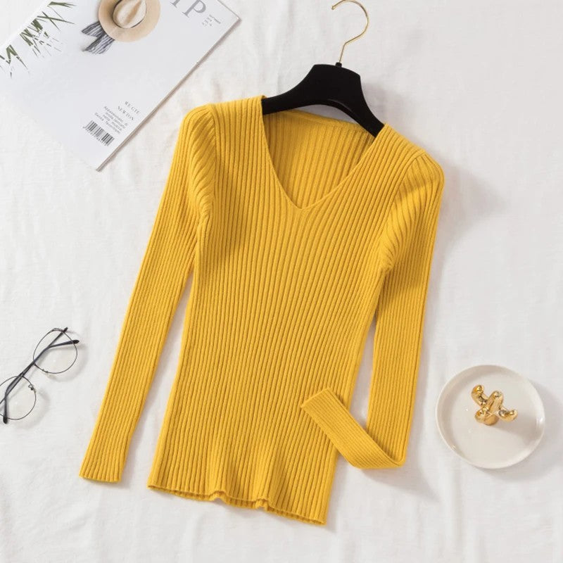 Women's V-Neck Sweater