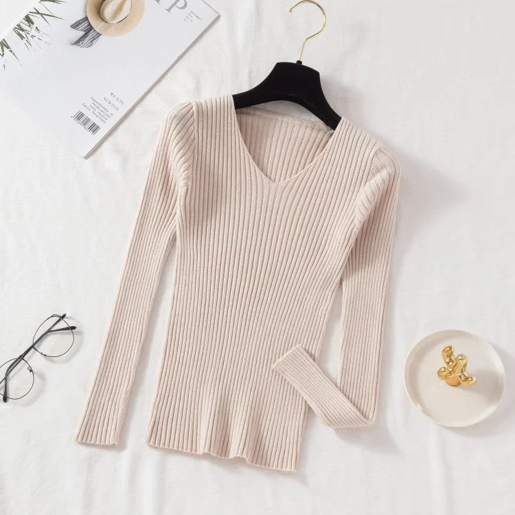 Women's V-Neck Sweater