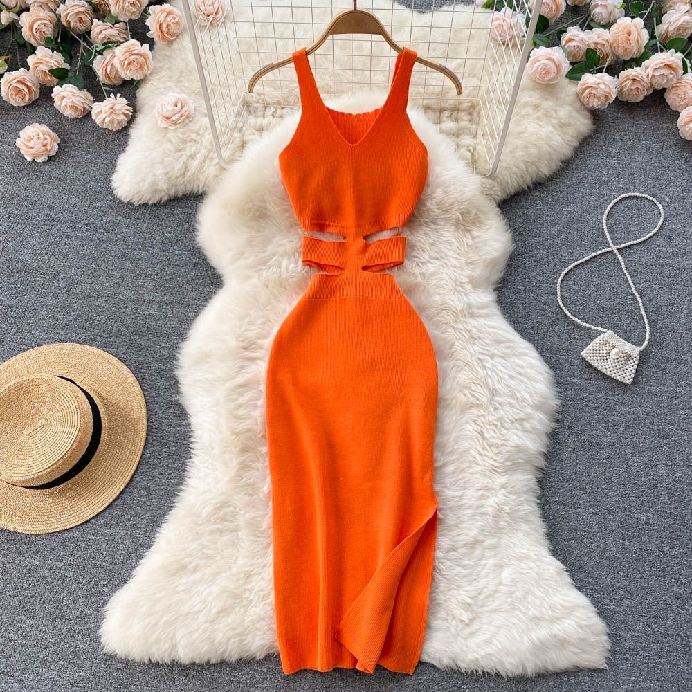 Yuoomuoo Women Dress Sexy Cut Out Waist Package Hips Split Bodycon Dress Summer Fashion Lady Mesh Party Summer Dresses Yuoomuoo Women Dress Sexy Cut Out Waist Package Hips Split Bodycon Dress Summer Fashion Lady Mesh Party Summer Dresses