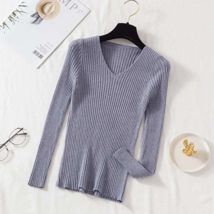 Women's V-Neck Sweater