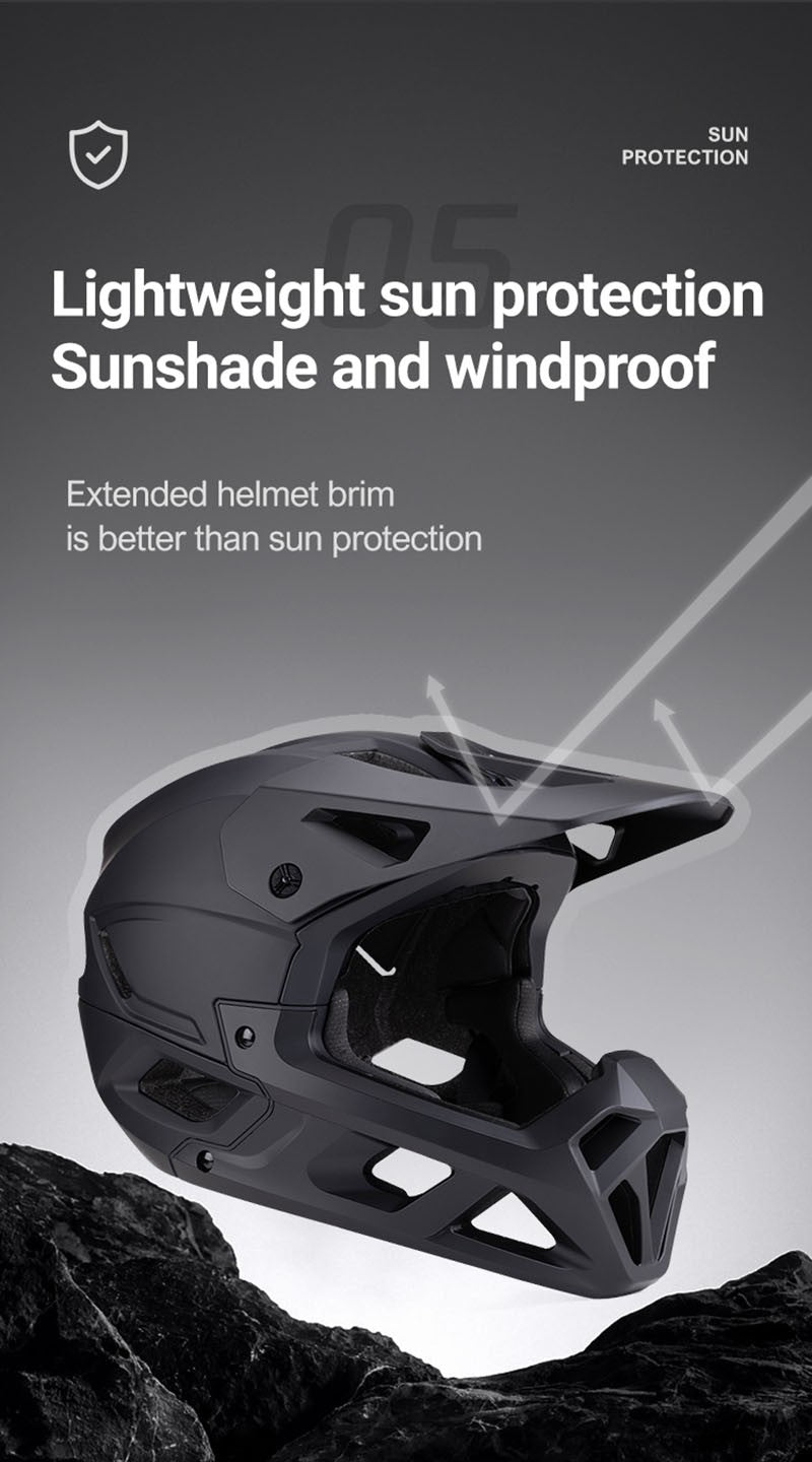 Horntour HT-58 Full-Face Cycling Helmet