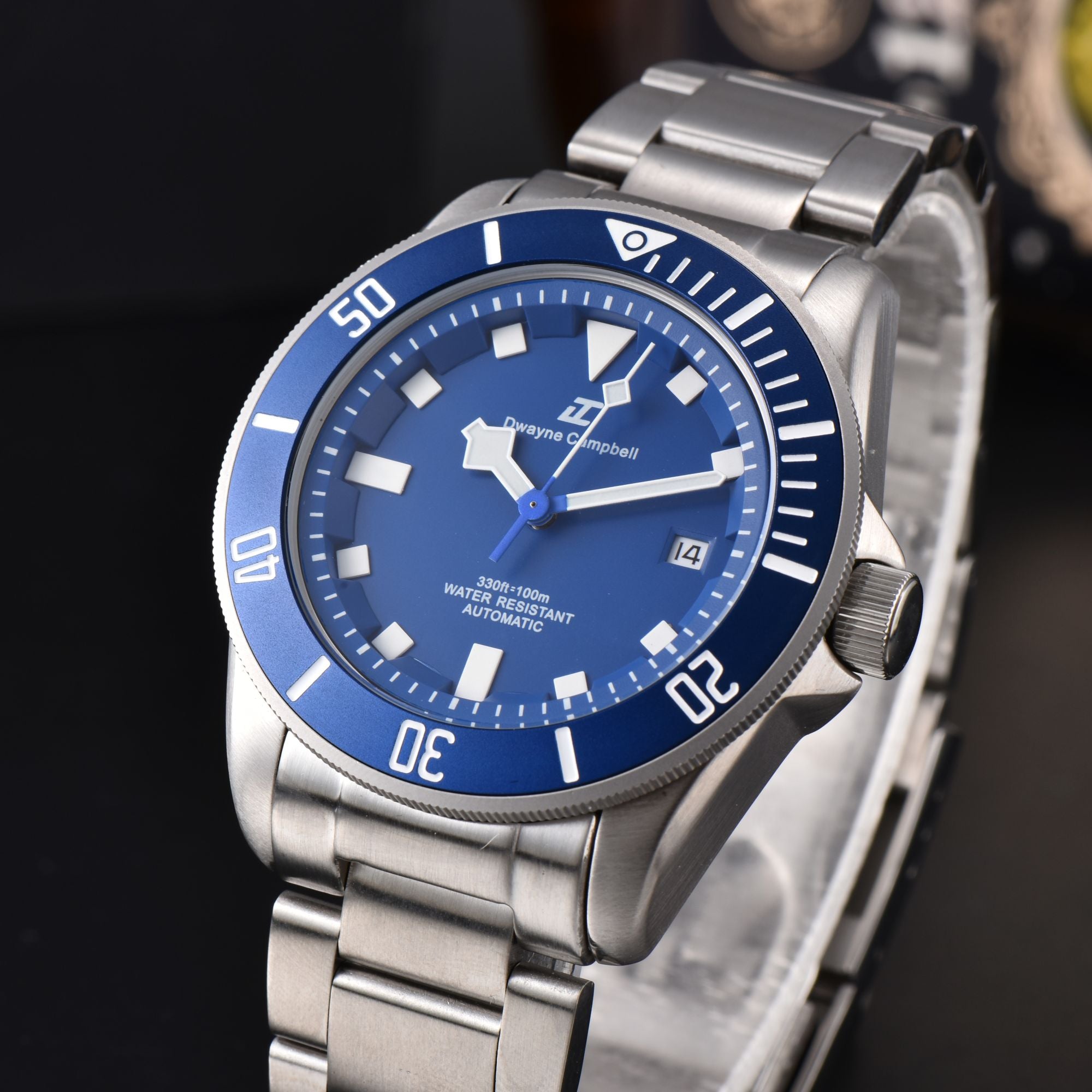 Dwayne Campbell Automatic Mechanical Watch
