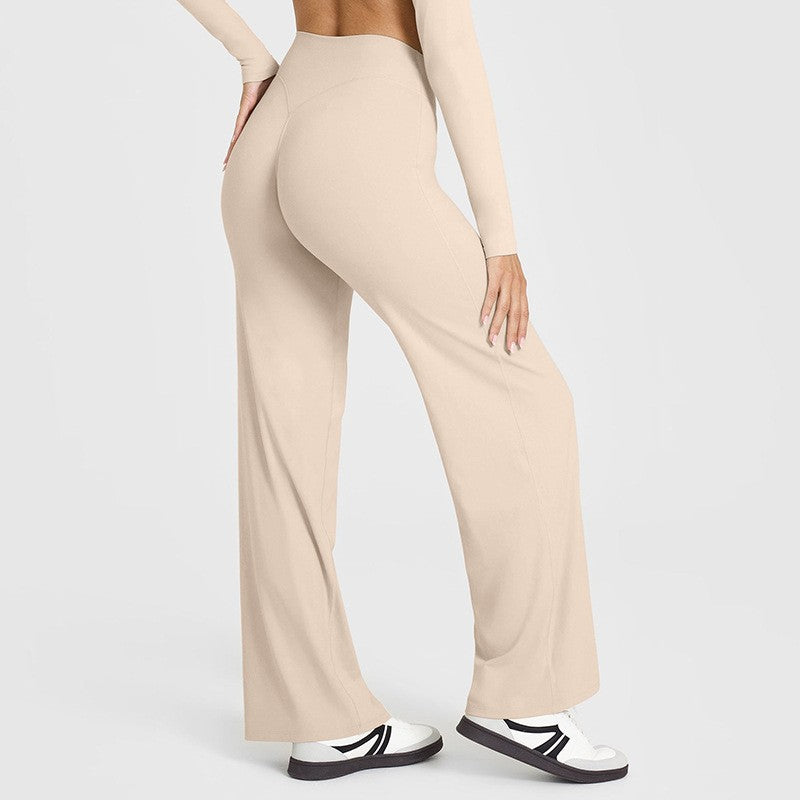 NCLAGEN Straight Leg Pants Ultra Soft Butter Fabric Women's Mid-Rise Yoga Pants Gym Naked Feel Pilates Running Sports TrousersNCLAGEN Straight Leg Pants Ultra Soft Butter Fabric Women's Mid-Rise Yoga Pants Gym Naked Feel Pilates Running Sports Trousers