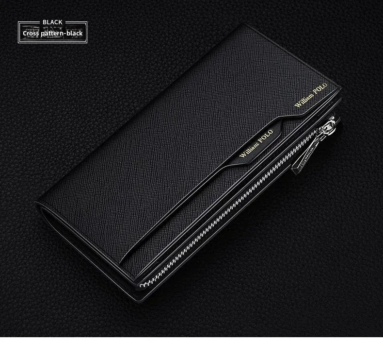 Genuine Leather Multi-Card Wallet