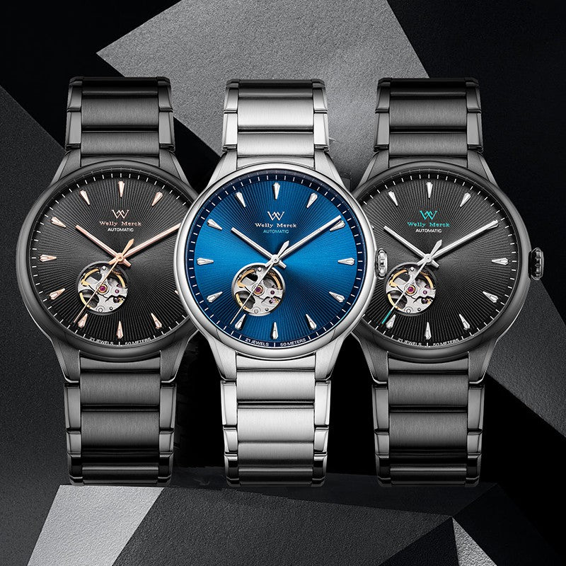 Welly Merck Men's Automatic Business Watch