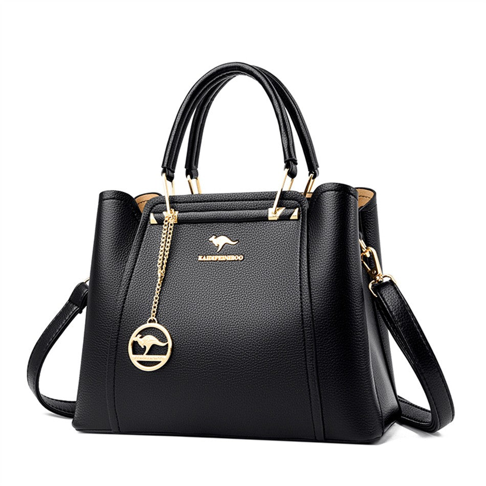 VANDERWAH Women's Microfiber Leather Handbag