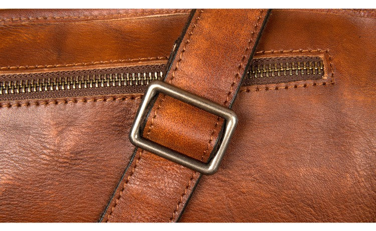 Mantime Genuine Leather Fanny Pack