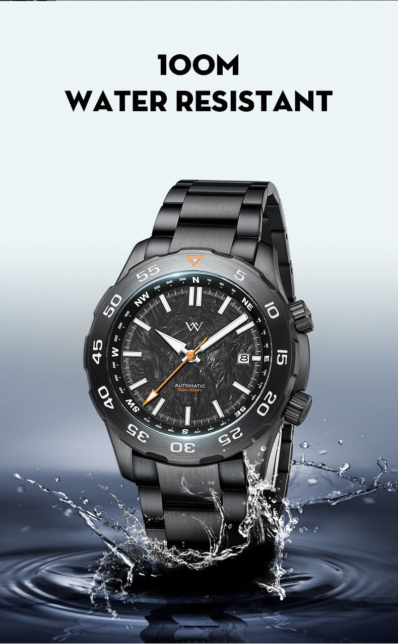 Welly Merck Automatic Mechanical Business Watch