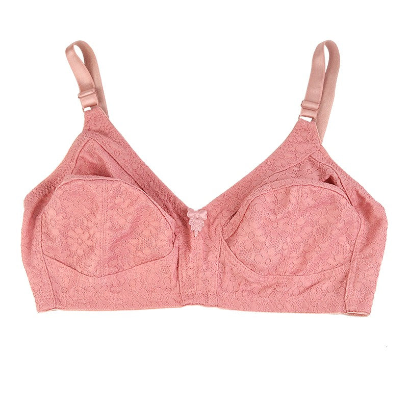 KING'S FAITH Floral Lace Bra
