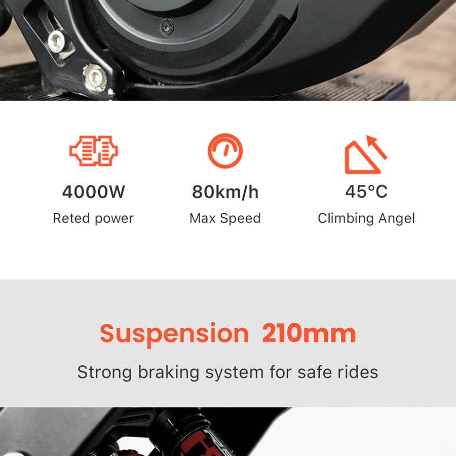 TOURWHEEL Falcon M Off-Road Electric Bike   This