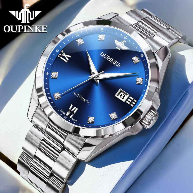 OUPINKE 3199 Luxury Skeleton Watch