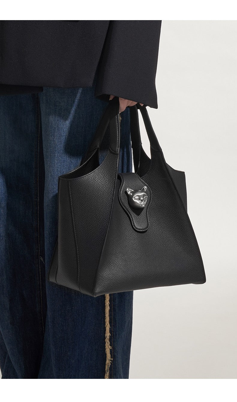BAFELLI Unisex Genuine Leather Tote Bag