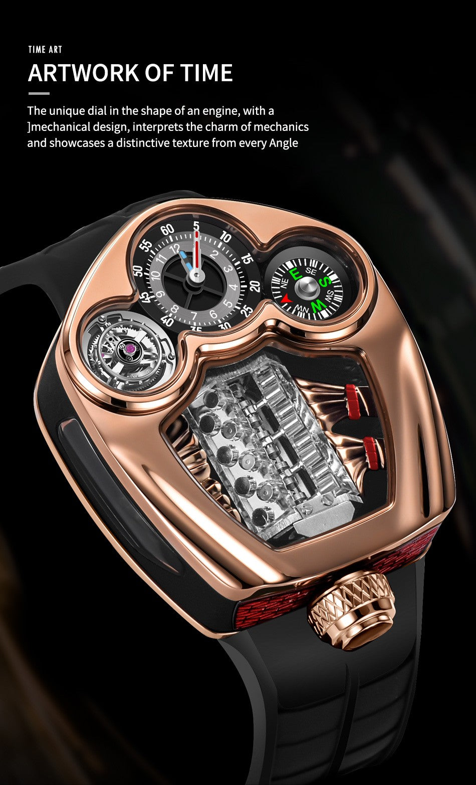 Luxury Quartz Watch P6658