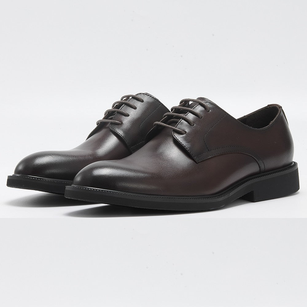 New Arrival Handmade Men's Top Layer Leather Business Wedding Shoes Breathable Genuine Leather Oxford Derby Dress Shoes New Arrival Handmade Men's Top Layer Leather Business Wedding Shoes Breathable Genuine Leather Oxford Derby Dress Shoes