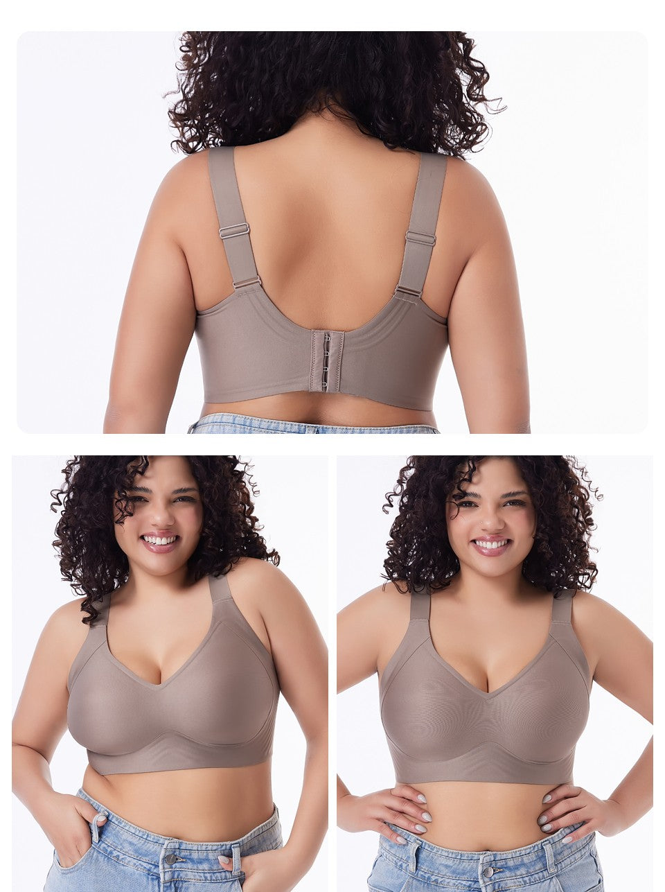 FallSweet Women's Seamless Push-Up Bra