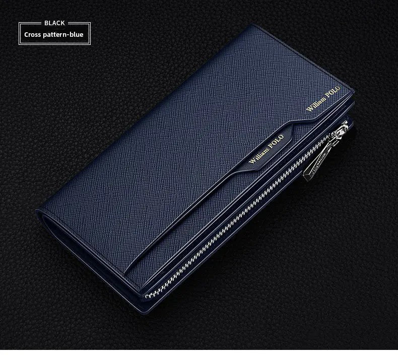 Genuine Leather Multi-Card Wallet