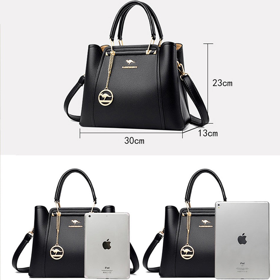 VANDERWAH Women's Microfiber Leather Handbag