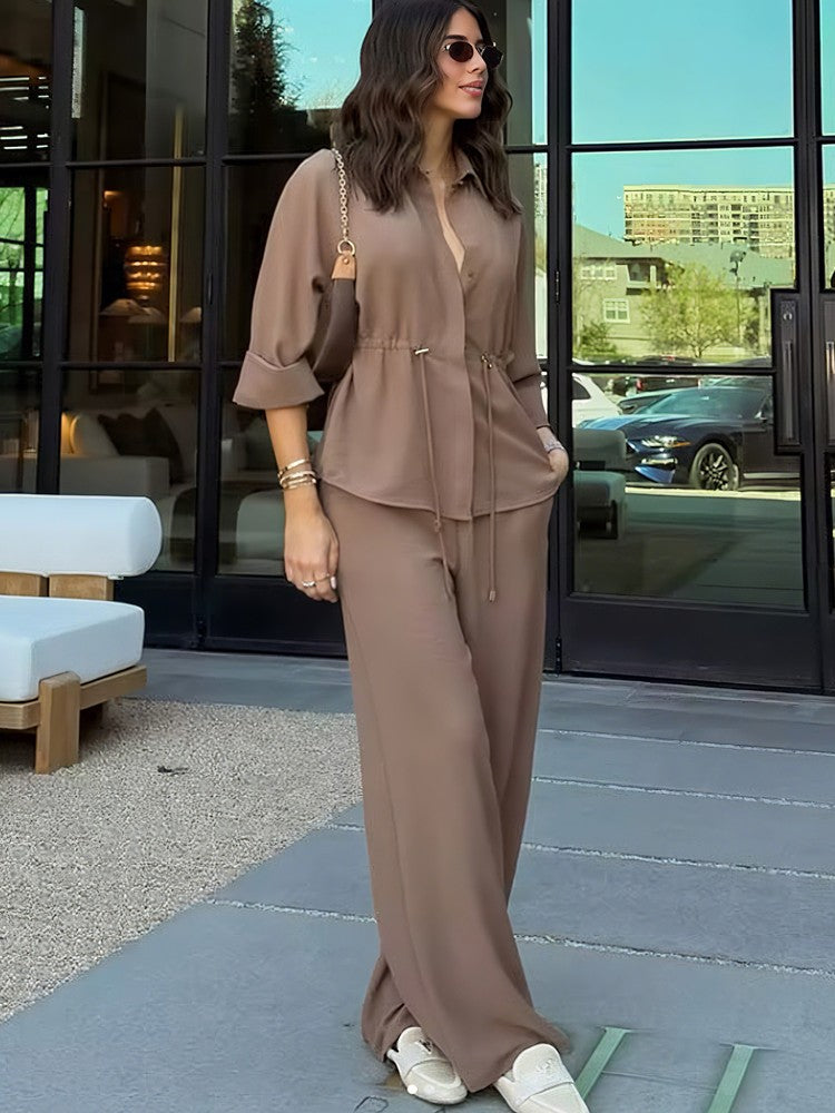 HXAO Office Lady Two-Piece Set