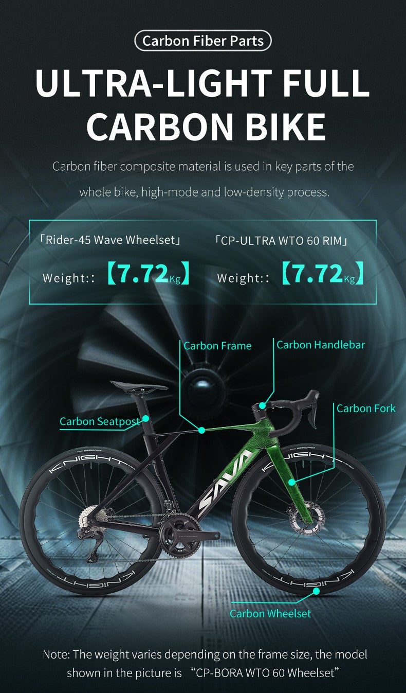 SAVA Carbon Fiber Road Bike