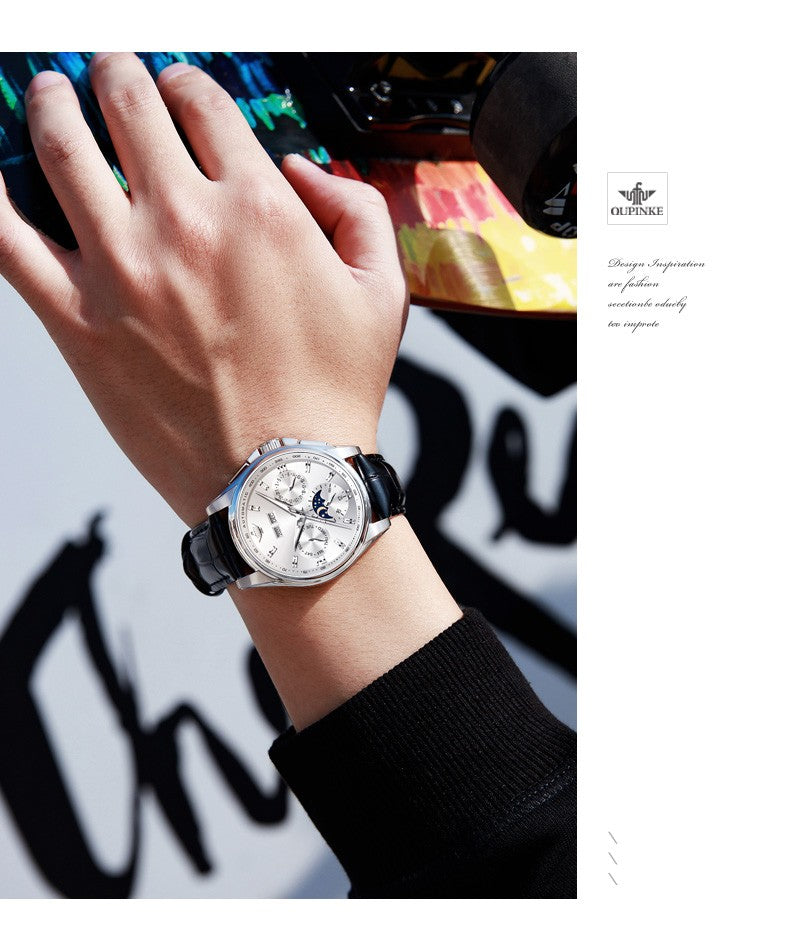 OUPINKE 3189 Luxury Automatic Mechanical Watch