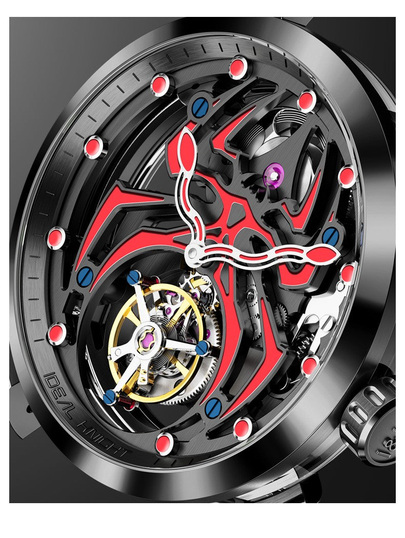 IDEAL KNIGHT 6802 "Luminous Spider" Mechanical Watch