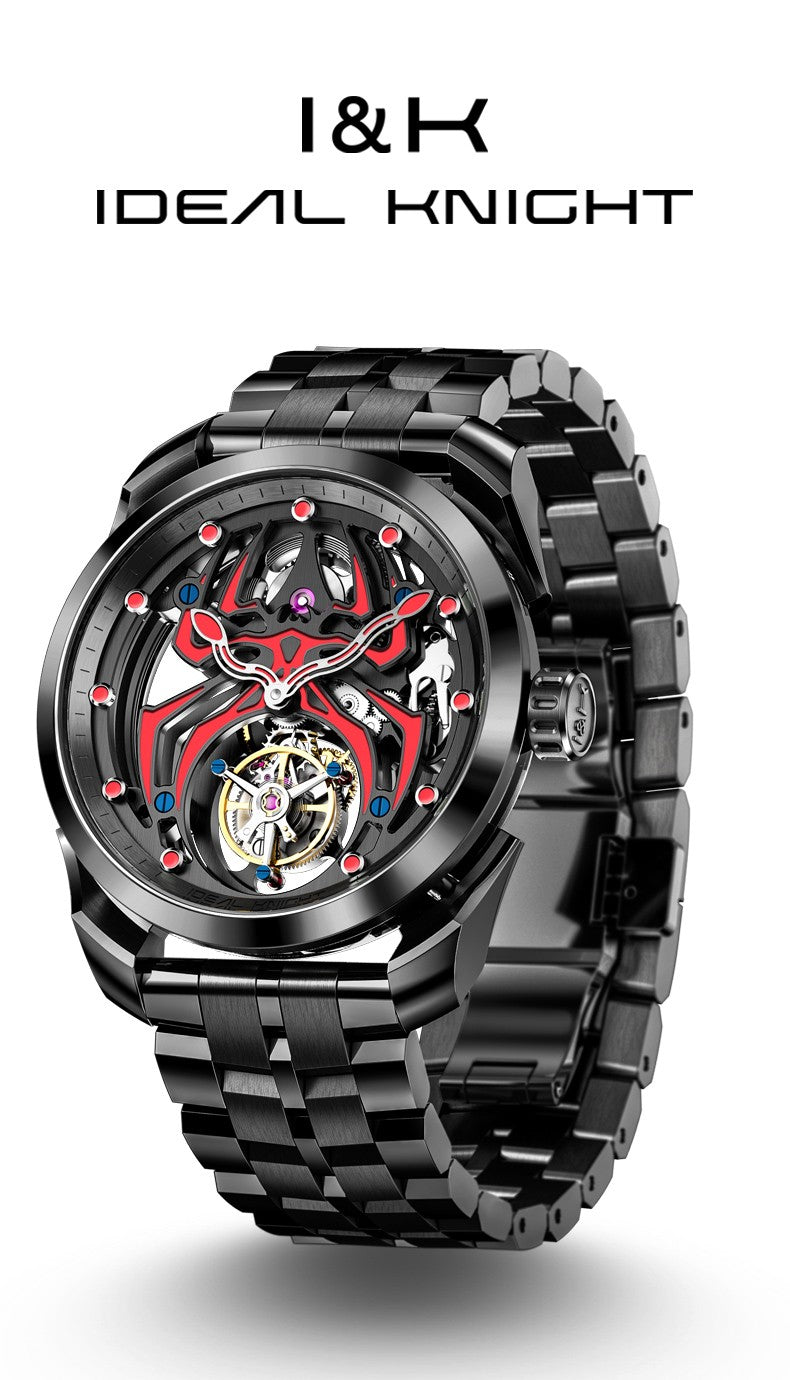 IDEAL KNIGHT 6802 "Luminous Spider" Mechanical Watch
