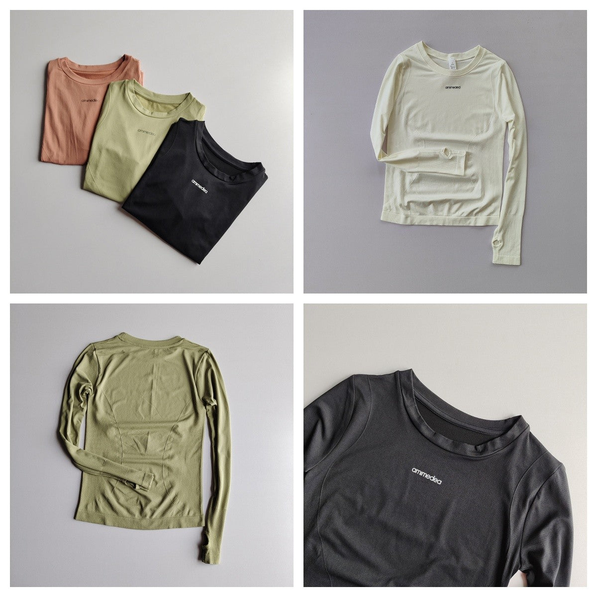 Seamless Long-Sleeve Yoga Shirt