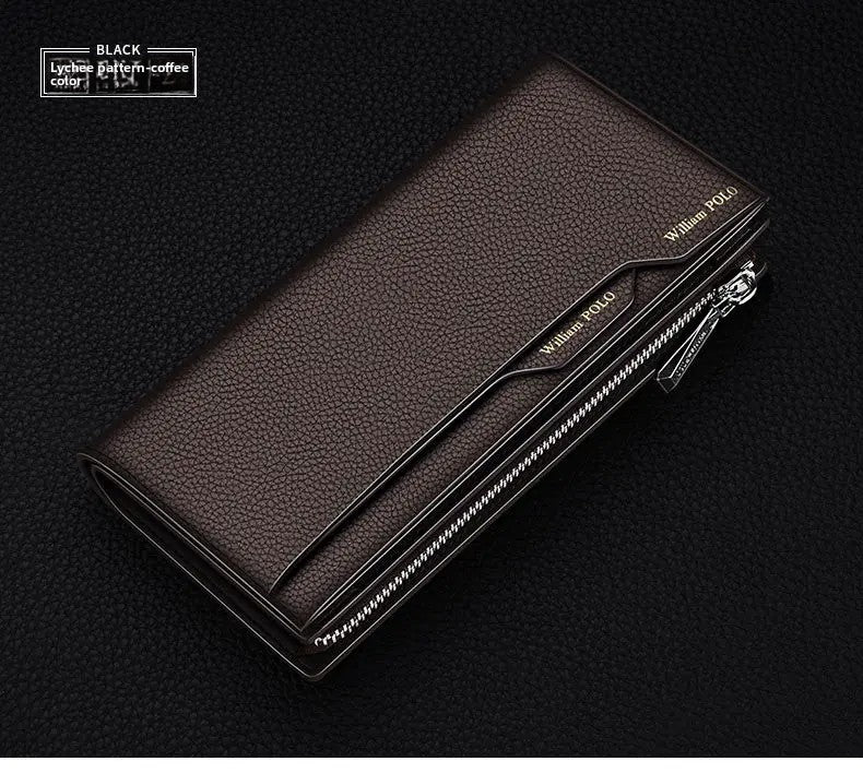 Genuine Leather Multi-Card Wallet