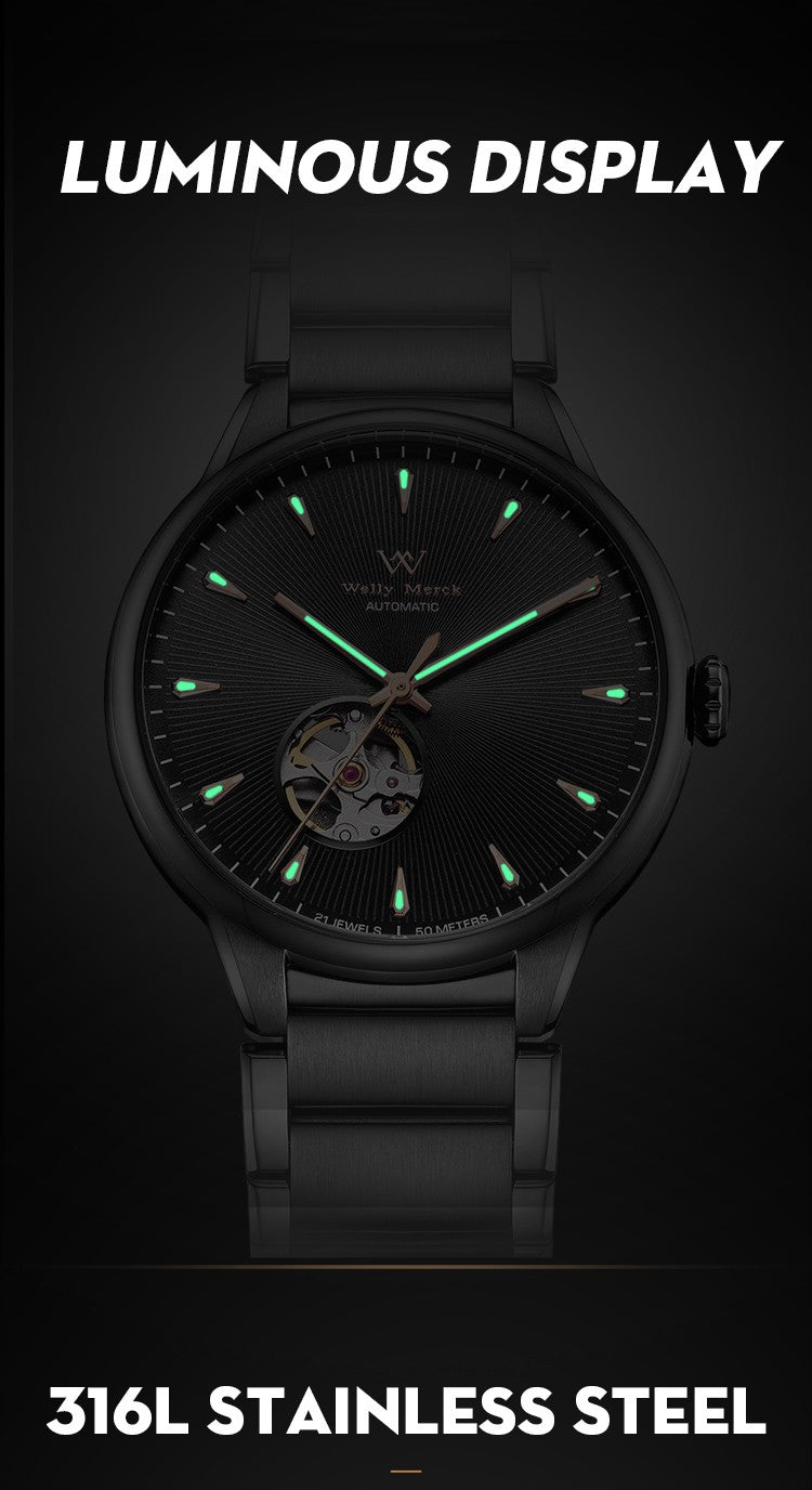 Welly Merck Men's Automatic Business Watch
