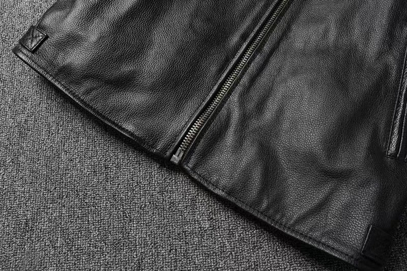 COPERSIAN Men's Cowhide Leather Jacket