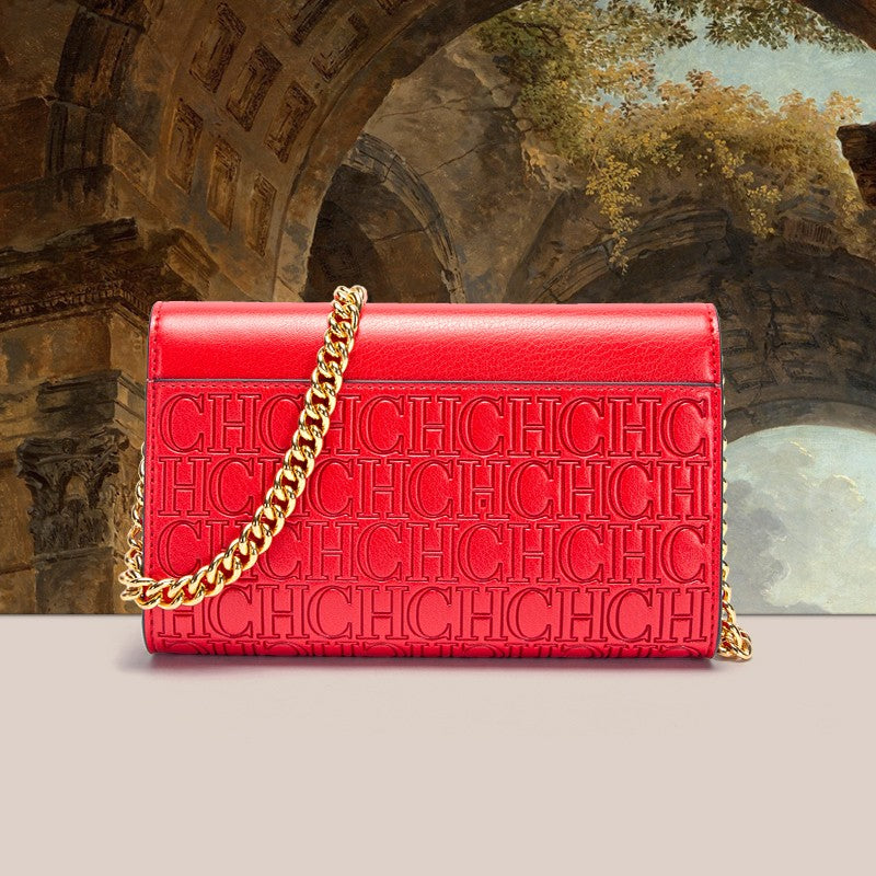 CHCH Women's PU Leather Messenger Bag