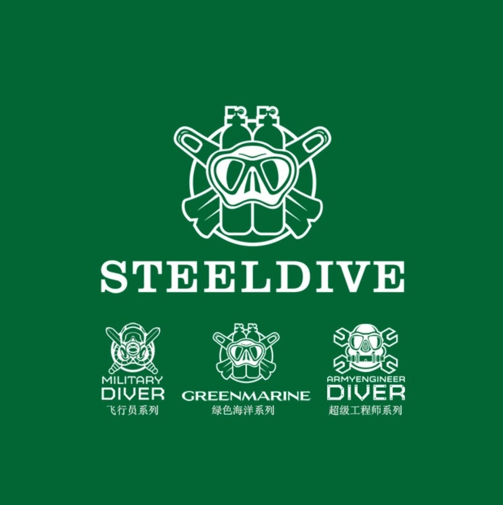 STEELDIVE SD1972 Automatic Diver Watch: NH36 Sapphire Edition