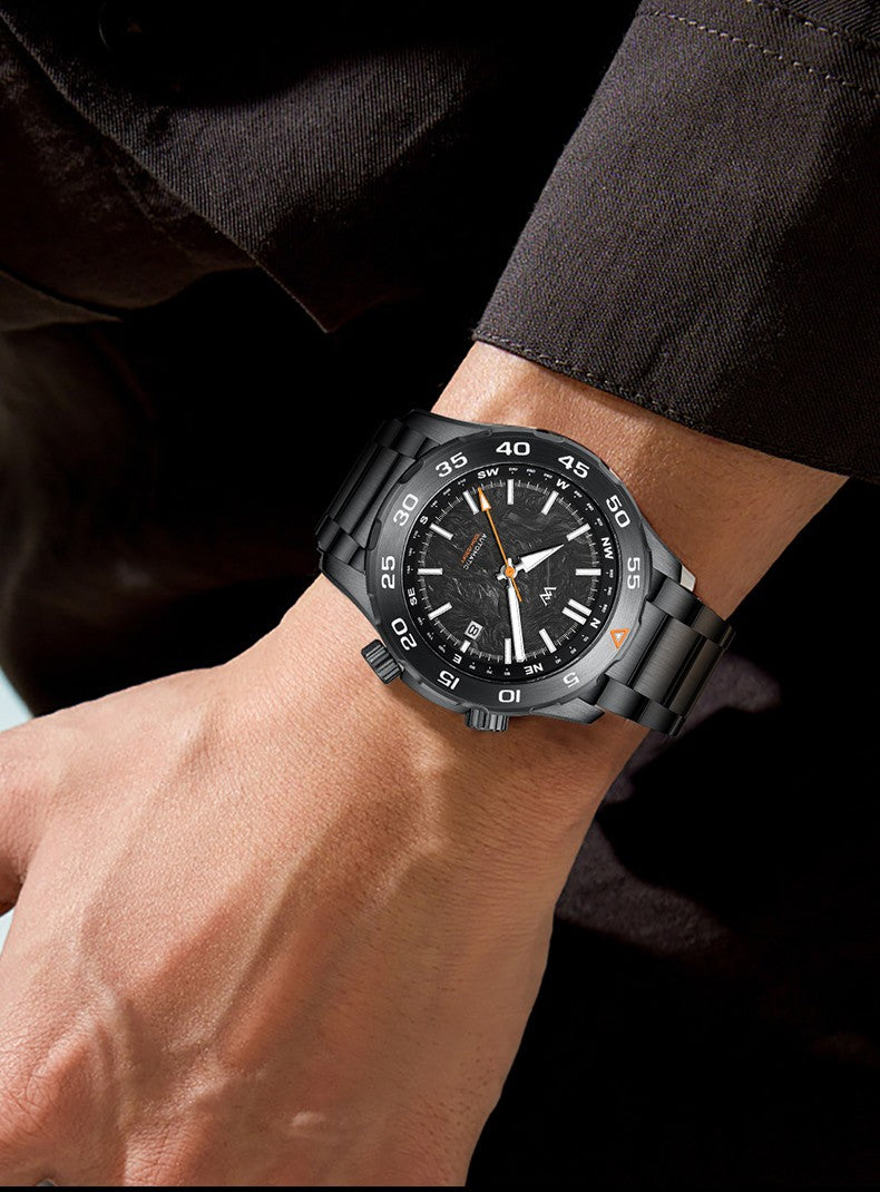 Welly Merck Automatic Mechanical Business Watch
