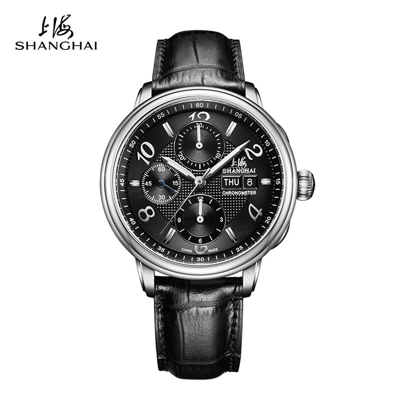 Shanghai 9001 Mechanical Chronograph Watch