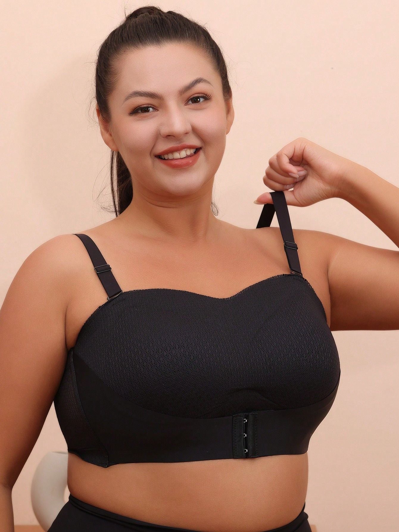 Full Cup Wireless Push-Up Bra