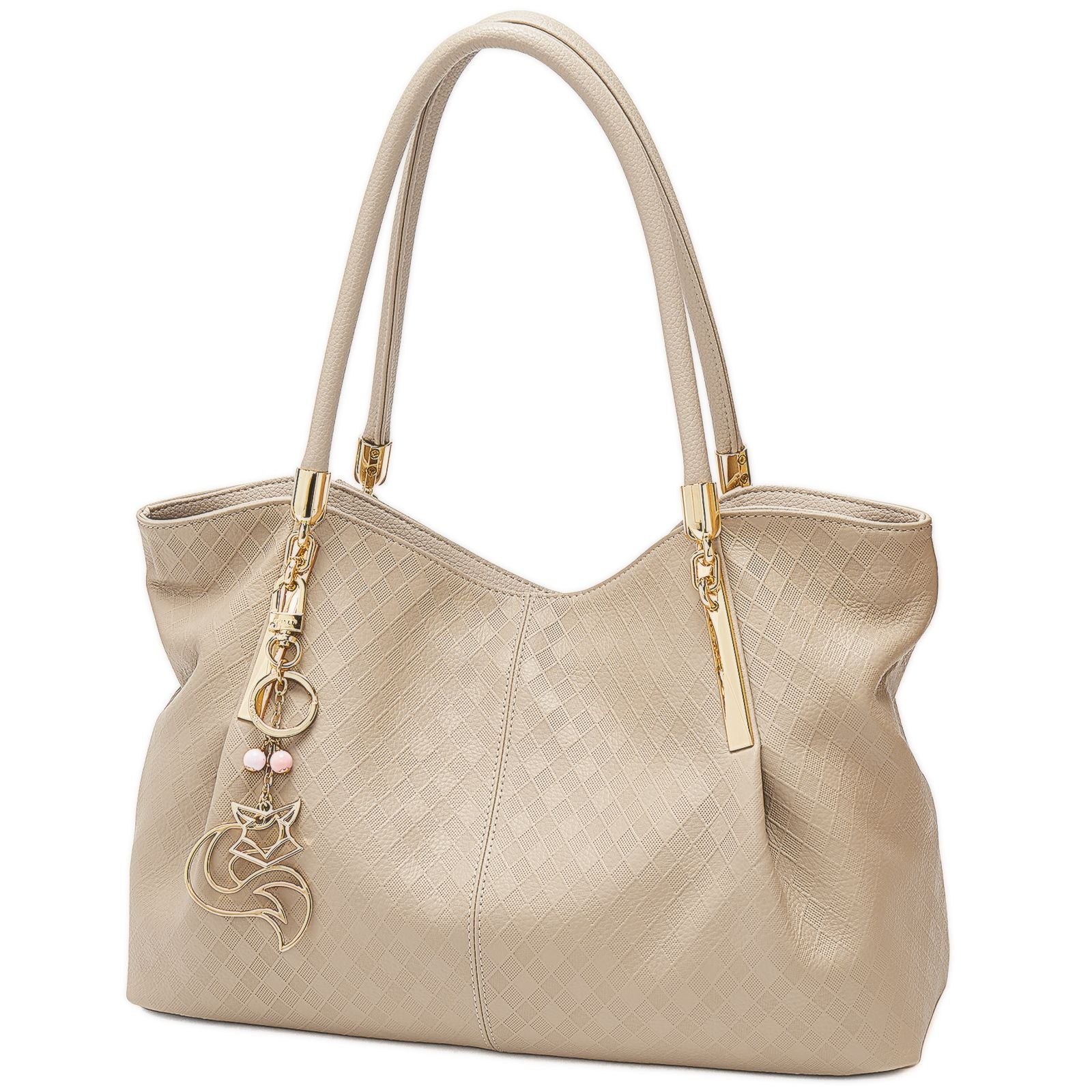 FOXER Women's Genuine Leather Tote Bag