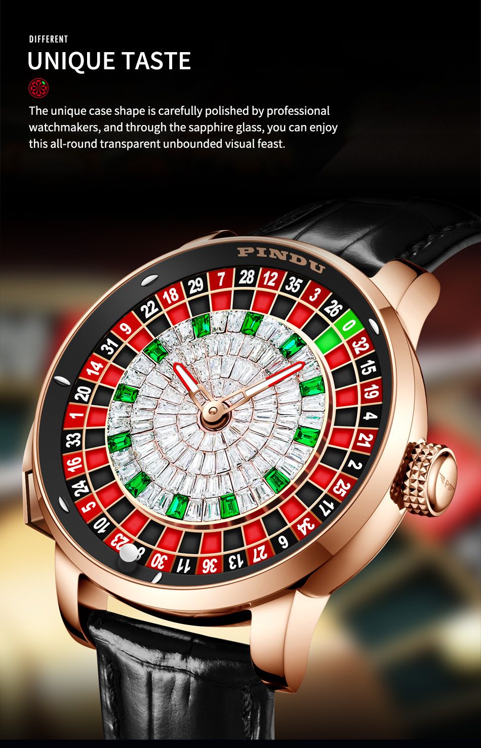 P6628 Limited Edition Skeleton Watch