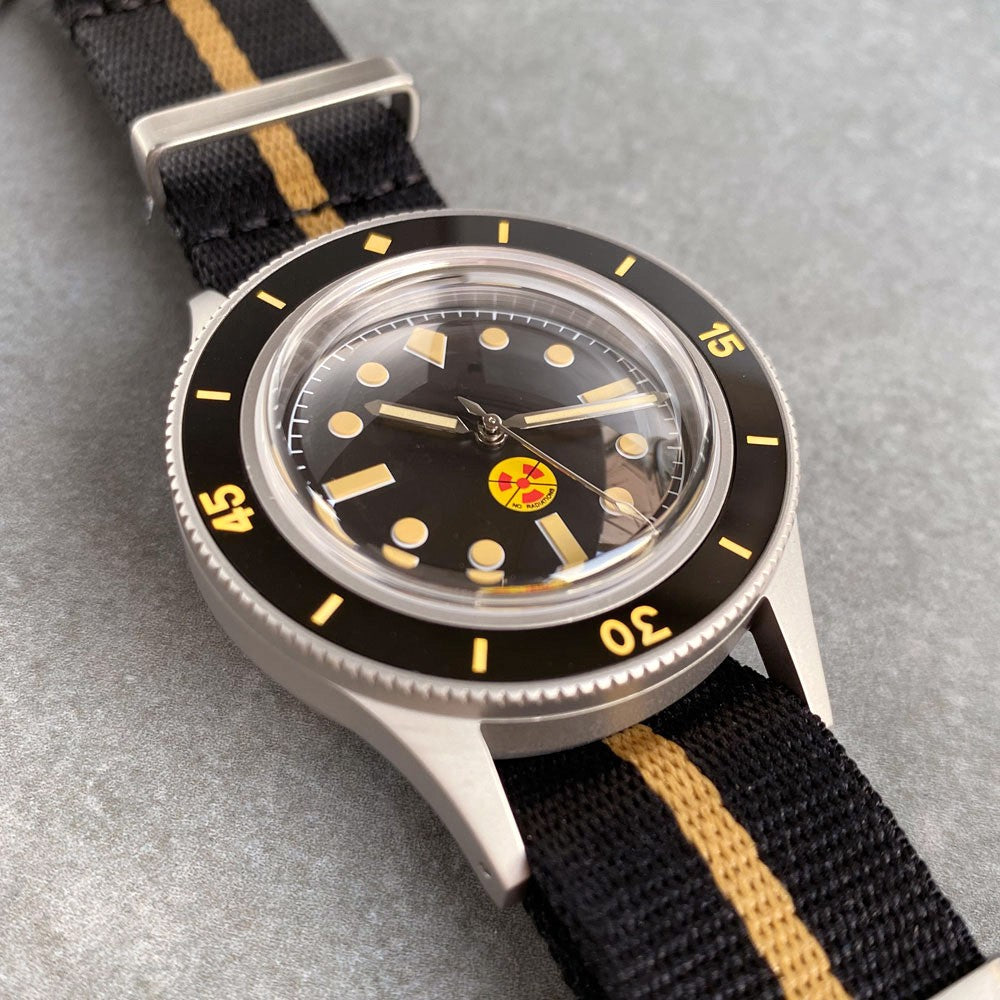Tandorio Automatic Diver Watch: Sapphire Crystal & 200M