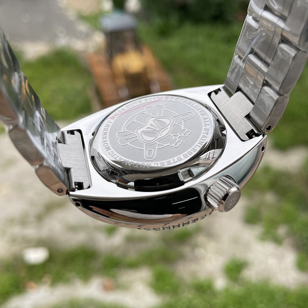 STEELDIVE SD1972 Automatic Diver Watch: NH36 Sapphire Edition
