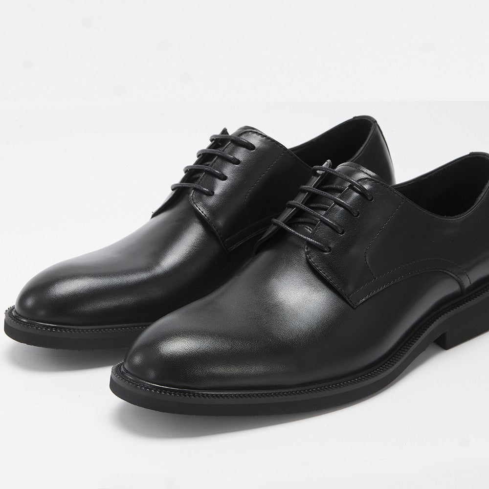 New Arrival Handmade Men's Top Layer Leather Business Wedding Shoes Breathable Genuine Leather Oxford Derby Dress Shoes New Arrival Handmade Men's Top Layer Leather Business Wedding Shoes Breathable Genuine Leather Oxford Derby Dress Shoes