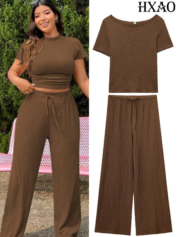 HXAO Two-Piece Office Lady Set