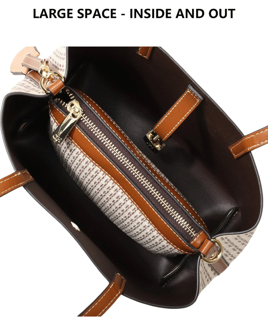 CHCH Women's Letter Print Messenger Bag