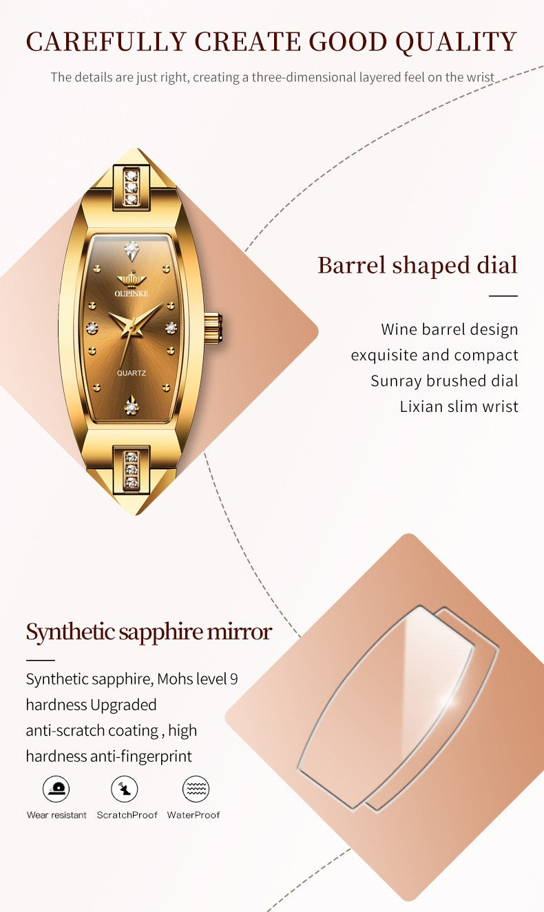 OUPINKE 3242 Women's Luxury Automatic Watch