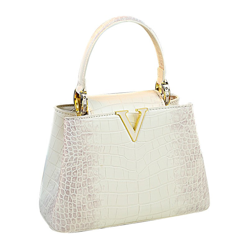 HYLHMC Women's Genuine Leather Handbag