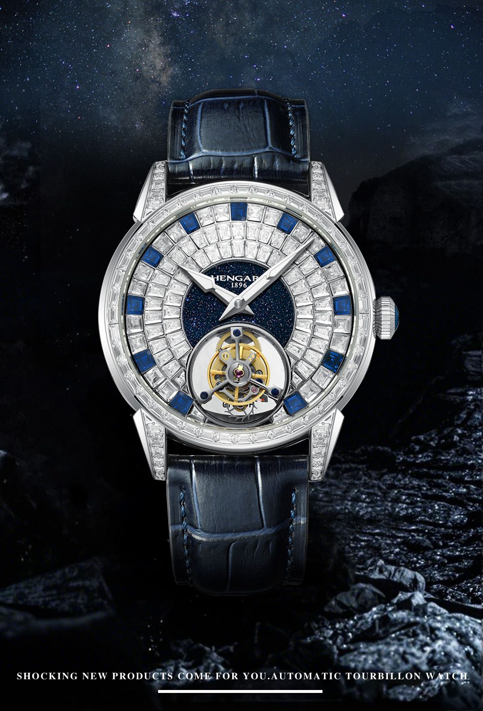 HENGARY HG1019 Luxury Tourbillon Watch
