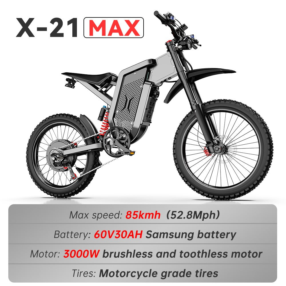 SLUDA X21 MAX High-Performance Electric Motorcycle
